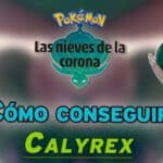 Conseguir a Calyrex, Glastrier y Spectrier en Las Nieves de la Corona