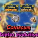 Obtén objetos evolutivos en Pokémon Escarlata y Púrpura