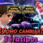 Cambiar tipos Pokémon en Escarlata y Púrpura para obtener teralitos