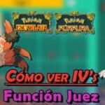 Ver IV's y desbloquear Juez en Pokémon Escarlata