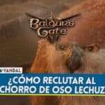 Obtener un cachorro de oso lechuza en Baldur's Gate 3